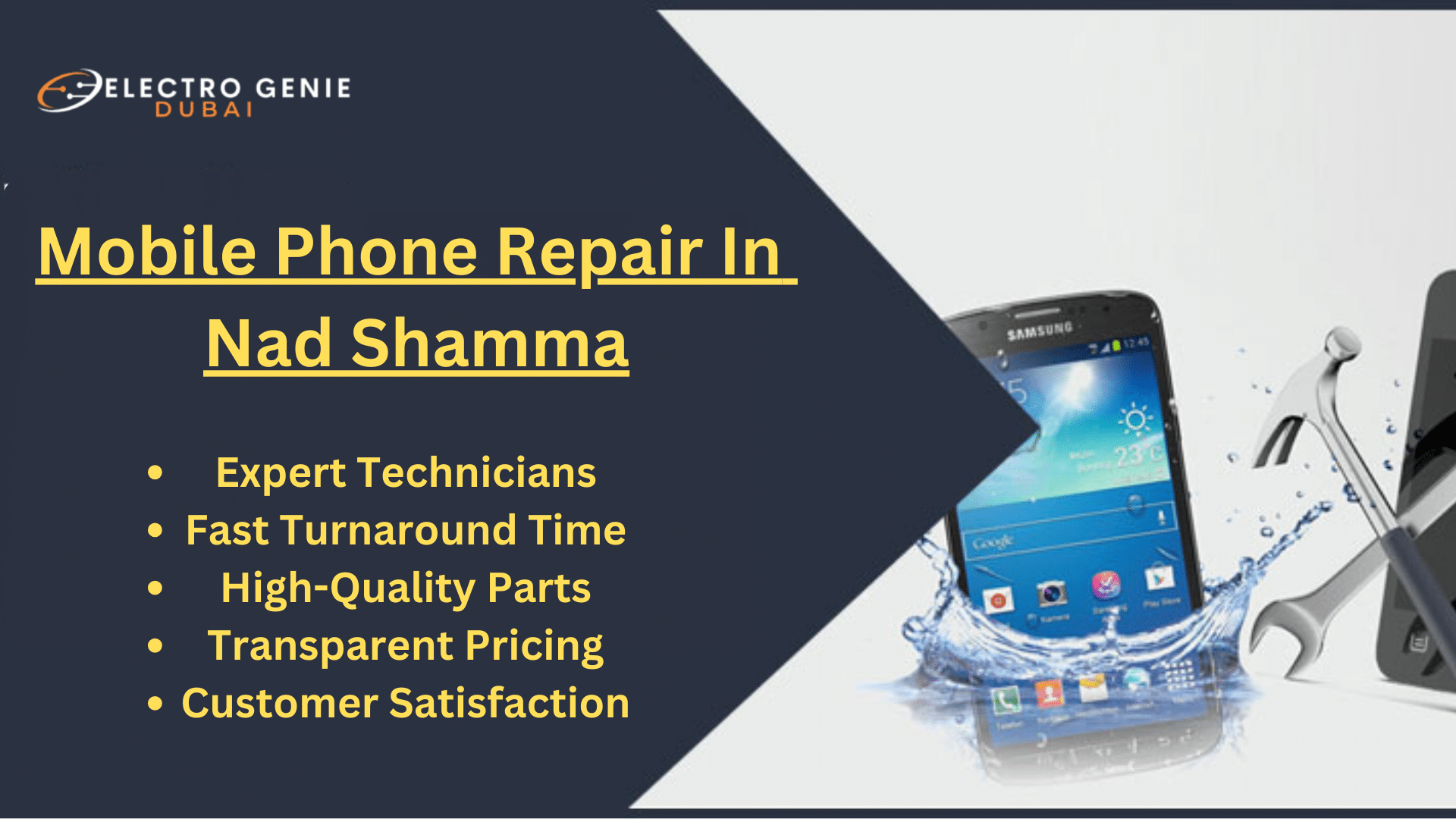 Mobile Phone Repair In Nad Shamma