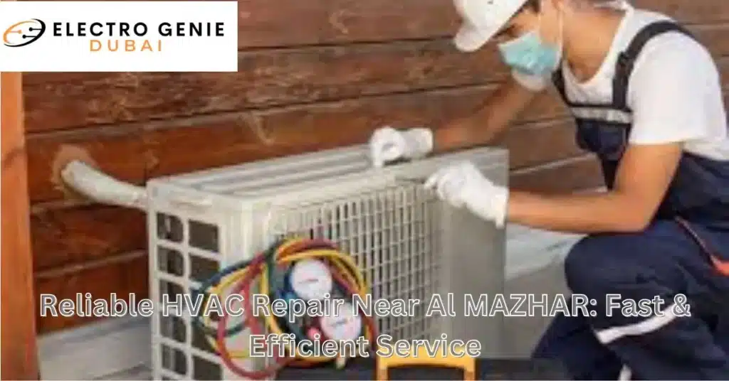 Reliable HVAC Repair Near Al MAZHAR: Fast & Efficient Service