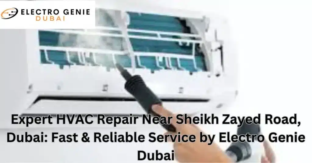 Expert HVAC Repair Near Sheikh Zayed Road, Dubai: Fast & Reliable Service by Electro Genie Dubai